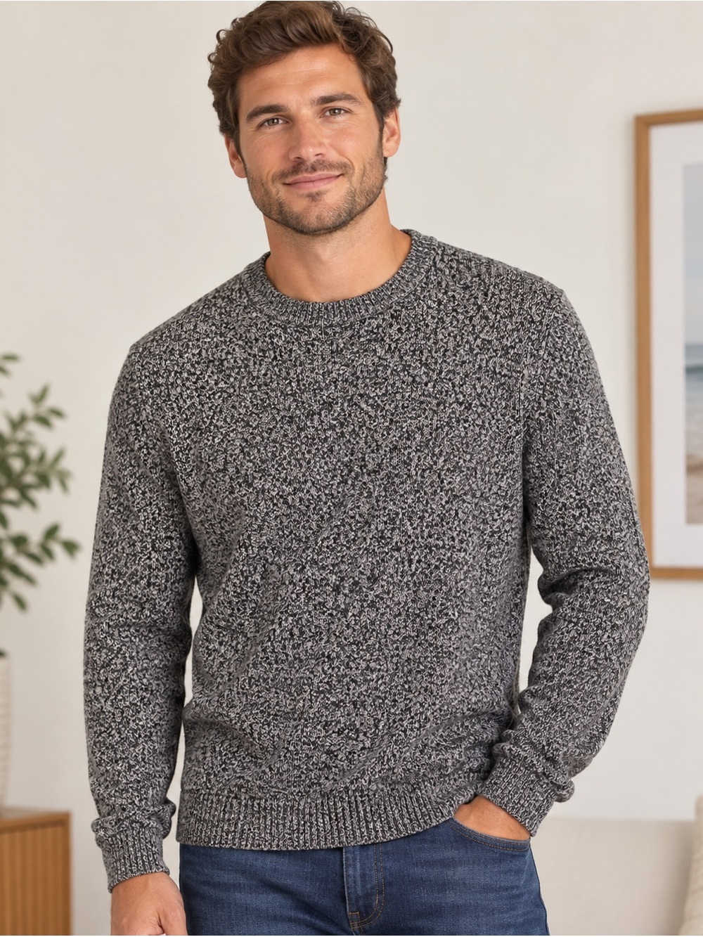 Men’s Mode of One Crewneck Sweater - Medium